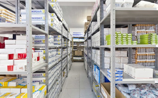 Стелажі для складу