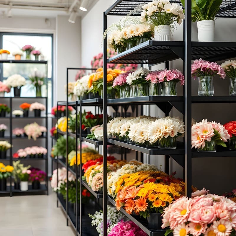 Стелажі для квітів