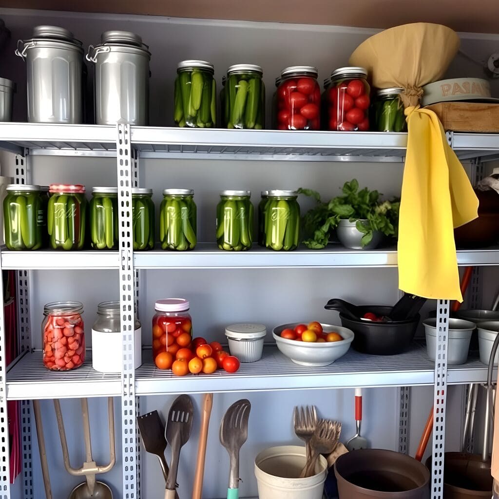 Стелаж у погріб, гараж