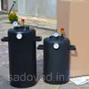 Автоклав Троян-32, на 32 банки, газовий, вуглецева сталь, 40 л., для тушонки, самопритискна кришка, фото , зображення 3