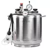 Автоклав Укрпромтех А8 electro, на 8 банок, электрический, нержавейка, 15 л., универсальный, для тушенки, крышка болты, фото 