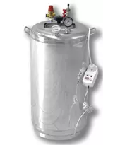 Автоклав Укрпромтех Гуд32 electro, на 32 банки, електричний, нержавійка, 45 л., універсальний, для тушонки, самопритискна кришка, фото 