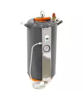 Автоклав Домашний Мастер 24 электро, на 24 банки, электрический, углеродная сталь, 40 л., для тушенки, универсальный, самоприжимная крышка, фото 