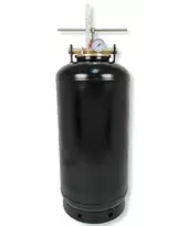 Автоклав ЛАН, на 24 банки, газовый, углеродная сталь, для тушенки, крышка винт, фото 