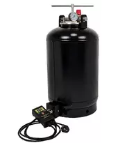 Автоклав ЛАН, на 24 банки, электрический, углеродная сталь, для тушенки, крышка винт, фото 