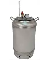 Автоклав ЛАН, на 32 банки, електричний, нержавійка, для тушонки, кришка болт, фото 