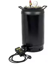 Автоклав ЛАН, на 32 банки, електричний, вуглецева сталь, для тушонки, кришка болт, фото 