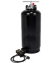 Автоклав ЛАН, на 40 банок, електричний, вуглецева сталь, для тушонки, кришка гвинт, фото 