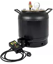 Автоклав ЛАН, на 8 банок, електричний, вуглецева сталь, для тушонки, кришка болт, фото 