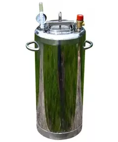 Автоклав Троян Люкс-28, на 28 банок, газовый, нержавейка, 35 л., для тушенки, самоприжимная крышка, фото 