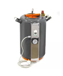 Автоклав Домашний Мастер 16 электро, на 16 банок, электрический, углеродная сталь, 32 л., для тушенки, универсальный, самоприжимная крышка, фото 