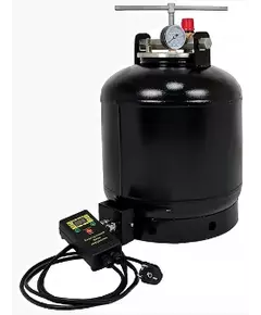 Автоклав ЛАН, на 16 банок, электрический, углеродная сталь, для тушенки, крышка болты, фото 