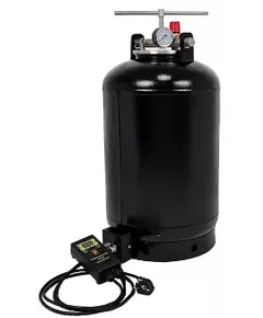 Автоклав ЛАН, на 24 банки, электрический, углеродная сталь, для тушенки, крышка винт, фото 