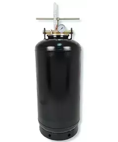 Автоклав ЛАН, на 32 банки, газовый, углеродная сталь, для тушенки, крышка винт, фото 