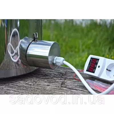 Автоклав Троян Мега-30Е, на 30 банок, електричний, нержавійка, 40 л, універсальний, для тушонки, самопритискна кришка, фото , зображення 6