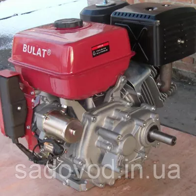 Двигатель бензиновый BULAT BT190FE-L (16 л.с., шпонка 25 мм, электростартер), фото , изображение 3