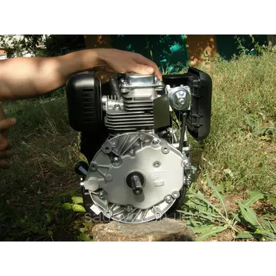 Двигатель бензиновый OLEO-MAC EMAK K800 OHV 196cc (6.5 л.с., шпонка 22 мм, вертикальный вал), фото , изображение 2