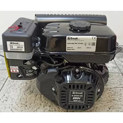 Двигатель бензиновый OLEO-MAC EMAK K800 OHV 182cc (6 л.с., конус), фото , изображение 3