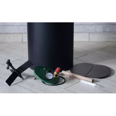 Автоклав Укрпромтех ЧЕ-24 electro, на 24 банки, электрический, углеродная сталь, 30 л., универсальный, для тушенки, крышка винт, фото , изображение 7