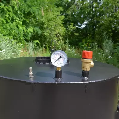 Автоклав Про-170Э, на 170 банок, электрический, углеродная сталь, универсальный,  для тушенки, самоприжимная крышка, фото , изображение 11