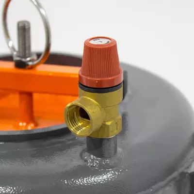 Автоклав Домашний Мастер 8 электро, на 8 банок, электрический, углеродная сталь, 24 л., для тушенки, универсальный, самоприжимная крышка, фото , изображение 5