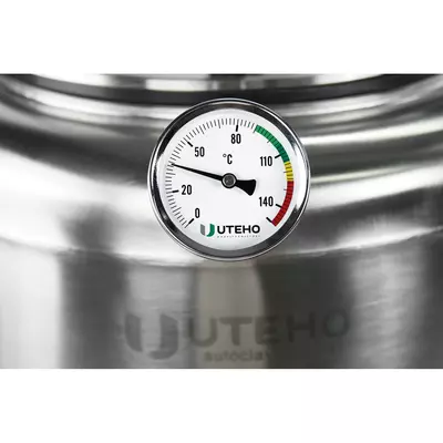 Автоклав Укрпромтех А16, на 16 банок, газовый, нержавейка, 20 л., для тушенки, крышка болты, фото , изображение 13