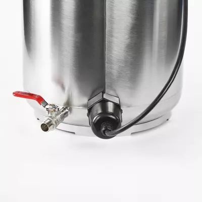 Автоклав Укрпромтех А40 electro, на 40 банок, электрический, нержавейка, 50 л., универсальный, для тушенки, крышка болты, фото , изображение 4