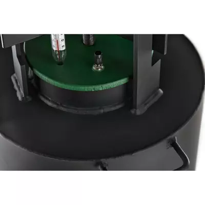 Автоклав Укрпромтех ЧЕ-24, на 24 банки, газовый, углеродная сталь, 30 л., для тушенки, крышка винт, фото , изображение 4