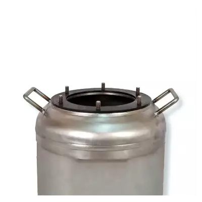 Автоклав ЛАН, на 16 банок, електричний, нержавійка, для тушонки, кришка болт, фото , зображення 6