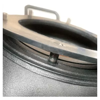 Автоклав ЛАН, на 24 банки, газовый, углеродная сталь, для тушенки, крышка болты, фото , изображение 5