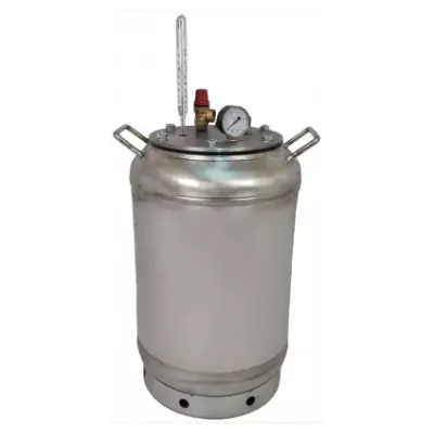 Автоклав ЛАН, на 24 банки, электрический, нержавейка, для тушенки, крышка болты, фото 