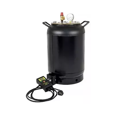 Автоклав ЛАН, на 24 банки, электрический, углеродная сталь, для тушенки, крышка болты, фото 