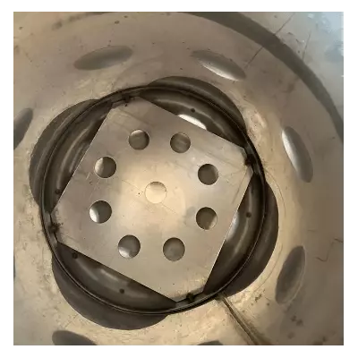 Автоклав ЛАН, на 32 банки, електричний, нержавійка, для тушонки, кришка болт, фото , зображення 5