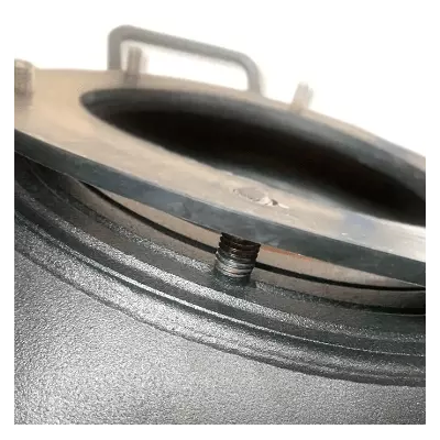 Автоклав ЛАН, на 32 банки, електричний, вуглецева сталь, для тушонки, кришка болт, фото , зображення 6