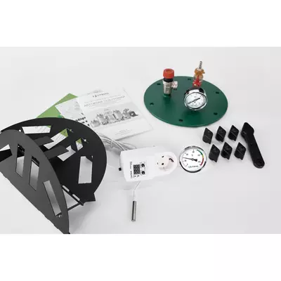 Автоклав Укрпромтех УТех32 electro, на 32 банки, электрический, углеродная сталь, 45 л., универсальный, для тушенки, крышка болты, фото , изображение 13