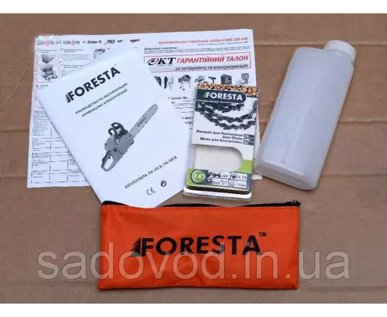 Бензопила FORESTA FA-45S (3.3 л.с.), фото , изображение 7