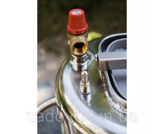 Автоклав Троян Люкс-14, на 14 банок, газовый, нержавейка, 20 л., для тушенки, самоприжимная крышка, фото , изображение 6