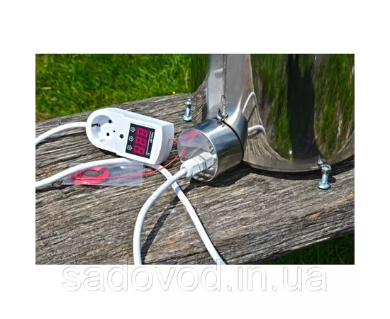 Автоклав Троян Люкс-14Е, на 14 банок, електричний, нержавійка, 20 л., універсальний, для тушонки, самопритискна кришка, фото , зображення 5