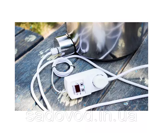 Автоклав Троян Люкс-21Э, на 21 банки, электрический, нержавейка, 30 л., универсальный, для тушенки, самоприжимная крышка, фото , изображение 2