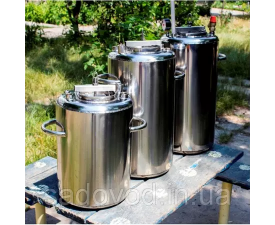 Автоклав Троян Люкс-21Э, на 21 банки, электрический, нержавейка, 30 л., универсальный, для тушенки, самоприжимная крышка, фото , изображение 3