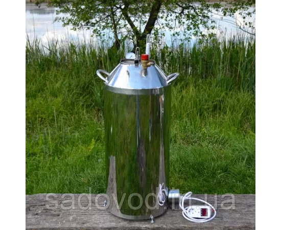 Автоклав Троян Мега-50Э, на 50 банок, электрический, нержавейка, 60 л, универсальный, для тушенки, самоприжимная крышка, фото , изображение 10