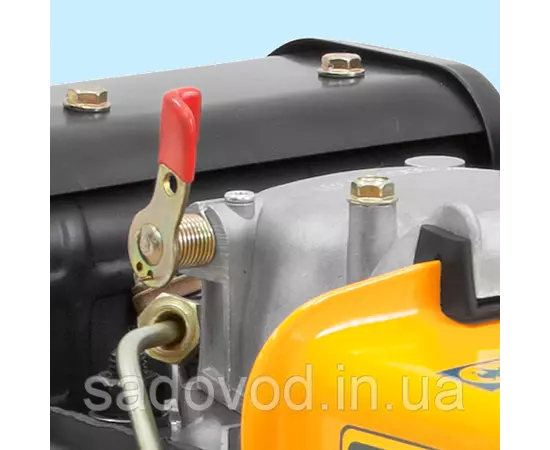 Двигун дизельний SADKO DE-410E (9 л.с., шпонка 25 мм, електростартер), фото , зображення 3