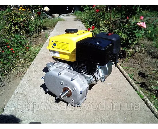 Двигатель бензиновый SADKO GE-200R (6.5 л.с., шпонка 19 мм, редуктор, сцепление), фото , изображение 6