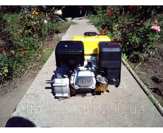 Двигатель бензиновый SADKO GE-200R (6.5 л.с., шпонка 19 мм, редуктор, сцепление), фото , изображение 7