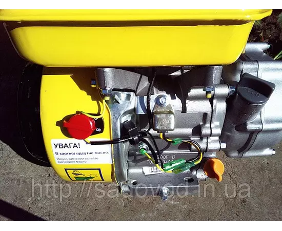 Двигатель бензиновый SADKO GE-200R (6.5 л.с., шпонка 19 мм, редуктор, сцепление), фото , изображение 10