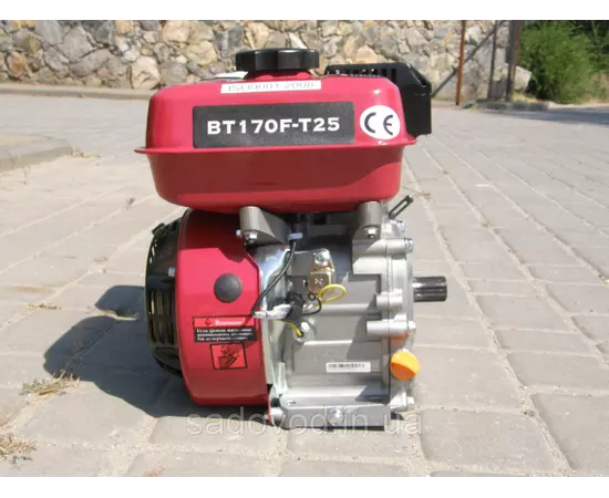 Двигун бензиновий WEIMA BT170F-Т/25 (7 к.с., шліц 25 мм), фото , зображення 9