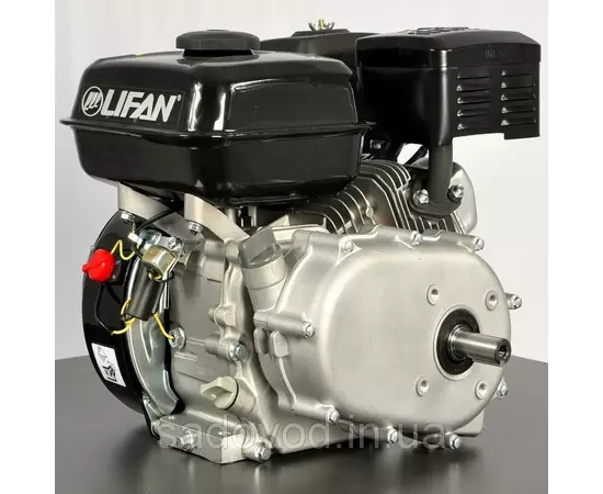 Двигатель бензиновый LIFAN LF168F-2R (6.5 л.с., шпонка 20 мм, редуктор, сцепление), фото , изображение 3