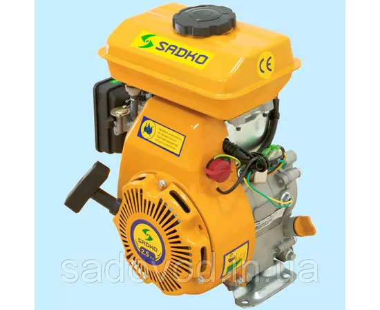 Двигатель бензиновый SADKO GE-100 (2.5 л.с., шпонка 19 мм), фото , изображение 3