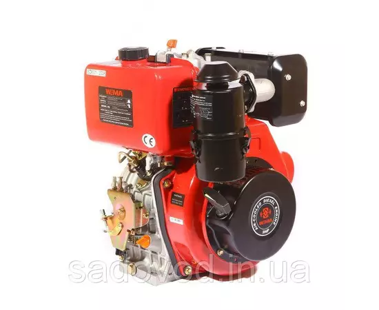 Двигатель дизельный WEIMA WM186FBE (9.5 л.с., шпонка 25 мм, электростартер), фото , изображение 3