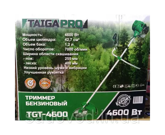 Мотокоса ТАЙГА Pro TGT-4600 (6.3 л.с.), фото , изображение 4